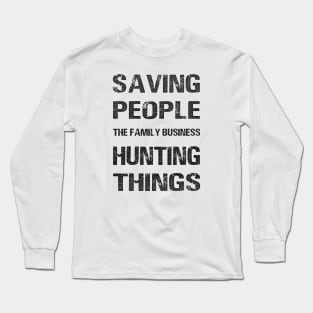 SPN - BLACK Long Sleeve T-Shirt